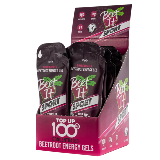 Beet It Sport - Nitrate Energy Gel - Top Up 100 - Box of 12