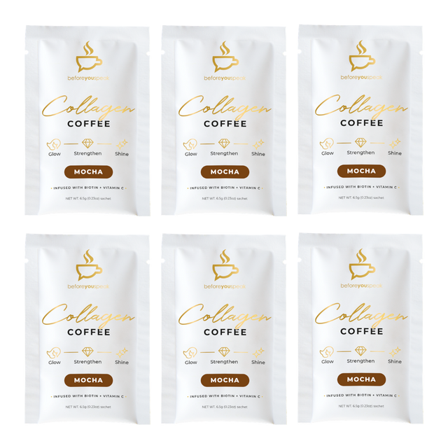 beforeyouspeak - Collagen Coffee - Mocha (Pack of 6)