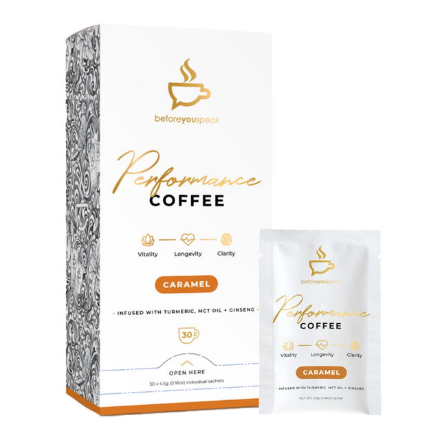 beforeyouspeak - Performance Coffee - Caramel (Box of 30)