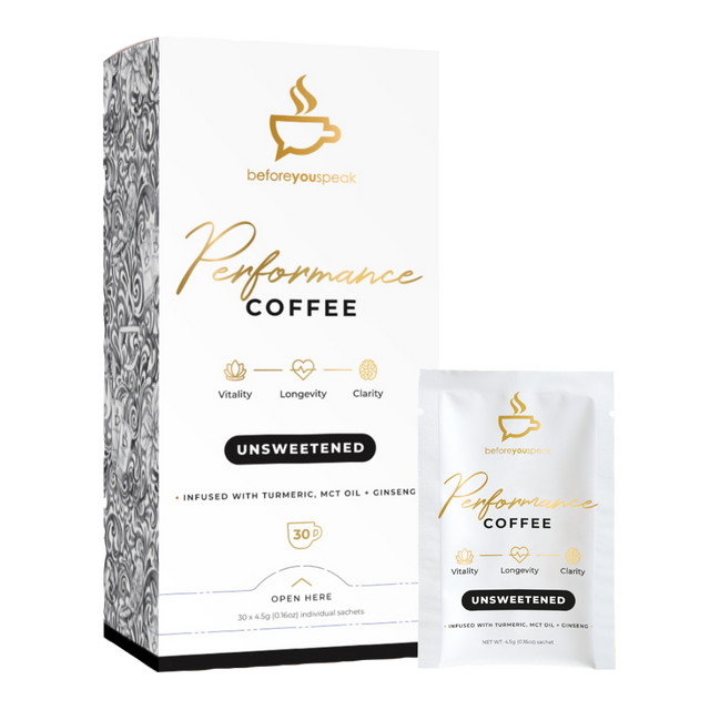 beforeyouspeak - Performance Coffee - Unsweetened