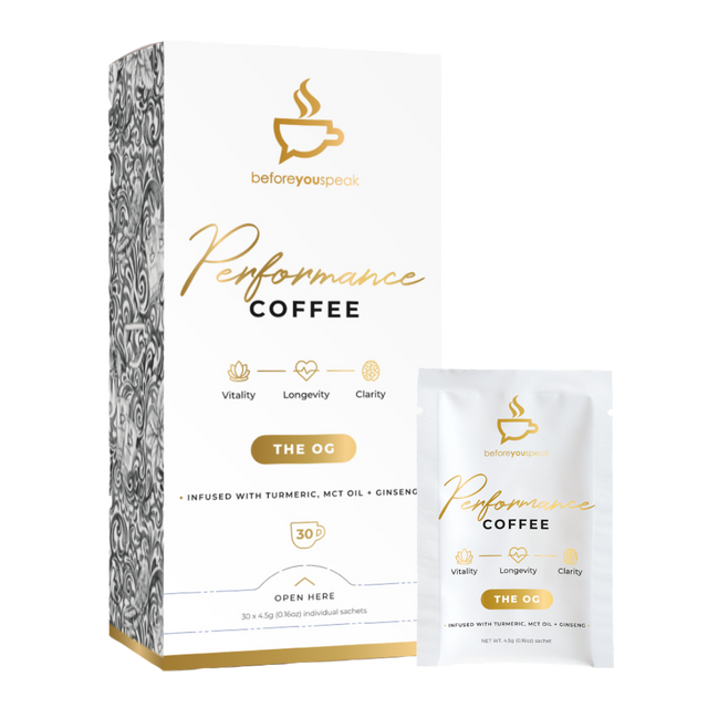 beforeyouspeak - Performance Coffee - The OG (Box of 30)