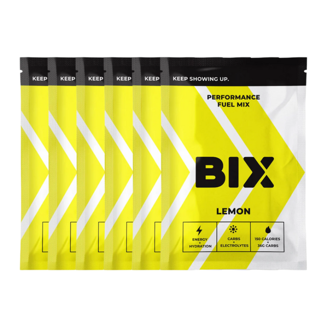 Bix Hydration - Performance Fuel Mix - Sachet - Lemon - 6 Pack