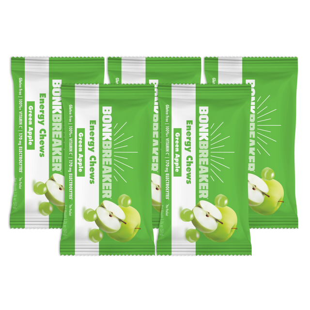 Bonk Breaker - Energy Chews - Green Apple - Pack of 5