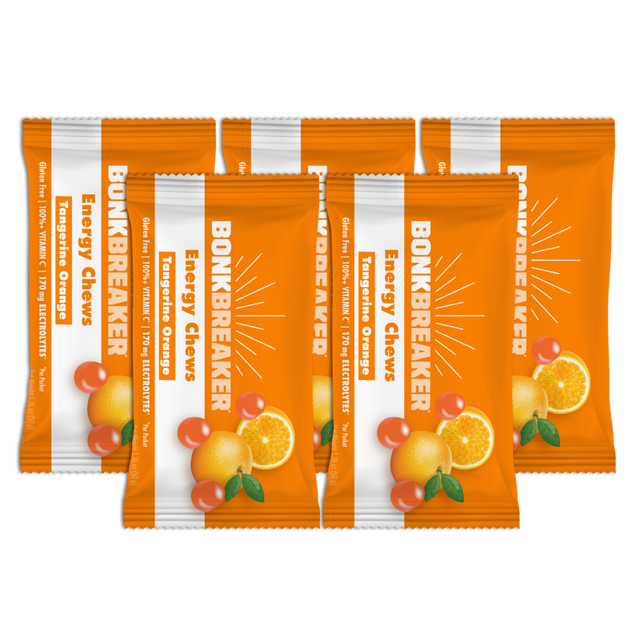 Bonk Breaker - Energy Chews - Tangerine Orange - Pack of 5