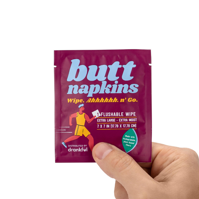 Butt Napkins - Butt Napkins - 30 Pack - Lifestyle