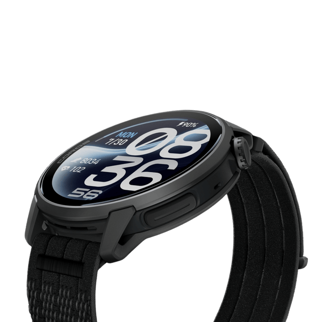 COROS - Pace 4 Pro GPS Sport Watch - Black Nylon - Aid Station
