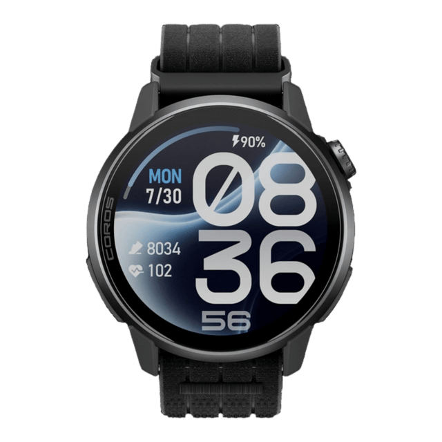 COROS - Pace 4 Pro GPS Sport Watch - Black Nylon - Aid Station