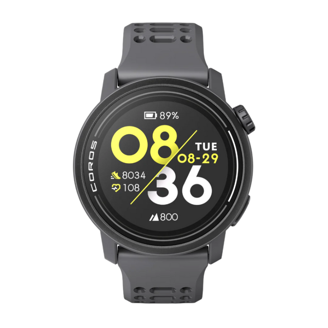 COROS - Pace 3 GPS Sport Watch - Black Silicone - Face