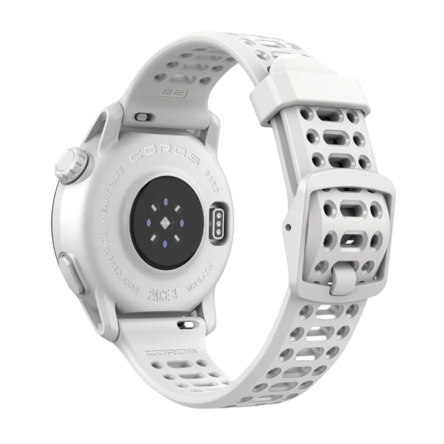 COROS - Pace 3 GPS Sport Watch - White Silicone - Back