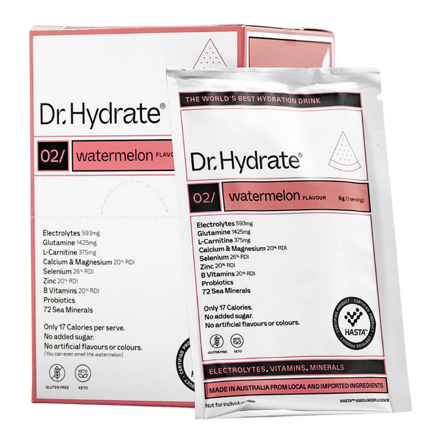 Dr. Hydrate - All-In-One Drink Sachet Box - Watermelon 