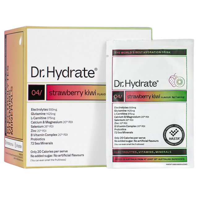 Dr. Hydrate - All-In-One Drink Sachet Box - Strawberry Kiwi