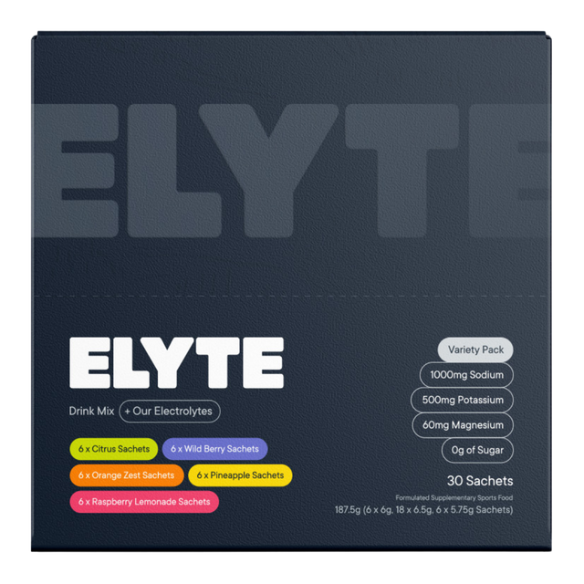 Elyte - Hydration Powder Sachets - Variety Pack (Front)