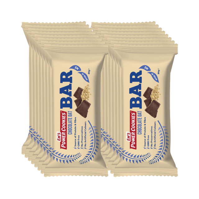 Em's Power Cookies - Energy Bars - Chocolate Oat