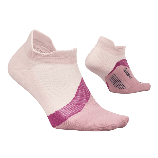 Feetures - Elite Light Cushion No-Show Tab - Pink Salt - Aid Station