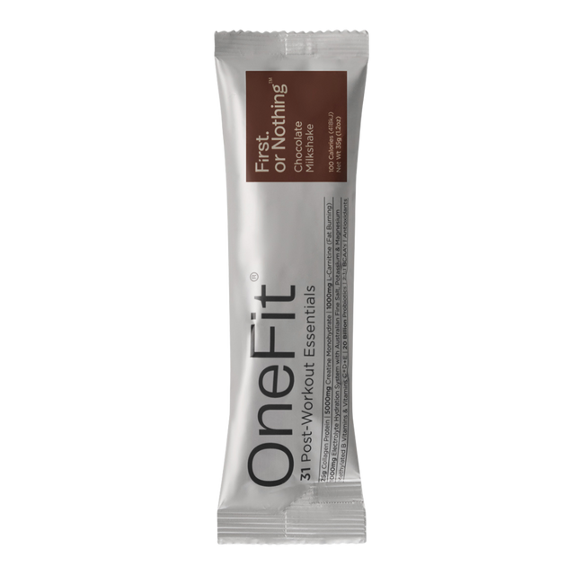 First. or Nothing - OneFit Collagen Protein Sachet - Chocolate Milkshake (Single)