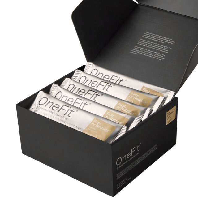 First. or Nothing - OneFit Collagen Protein Sachet - Vanilla Ice cream (Box)