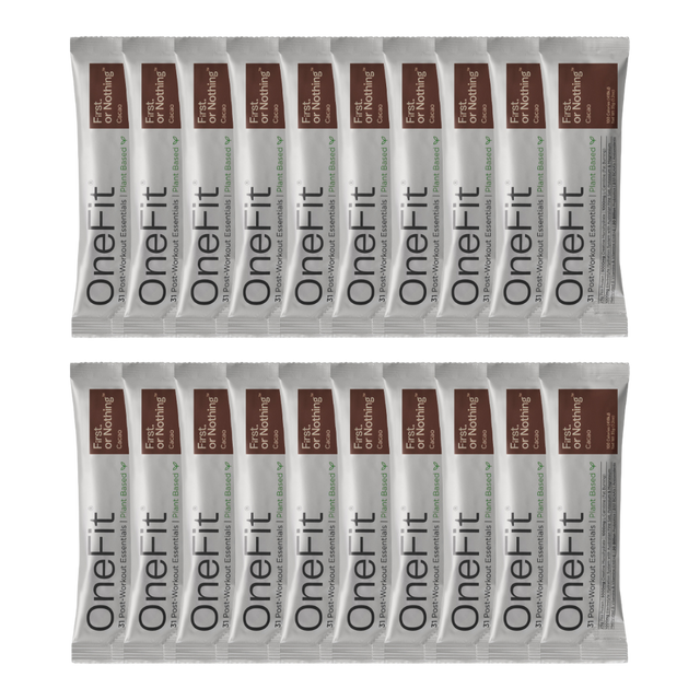 First. or Nothing - OneFit Plant Protein Sachet - Cacao (Box of 20)