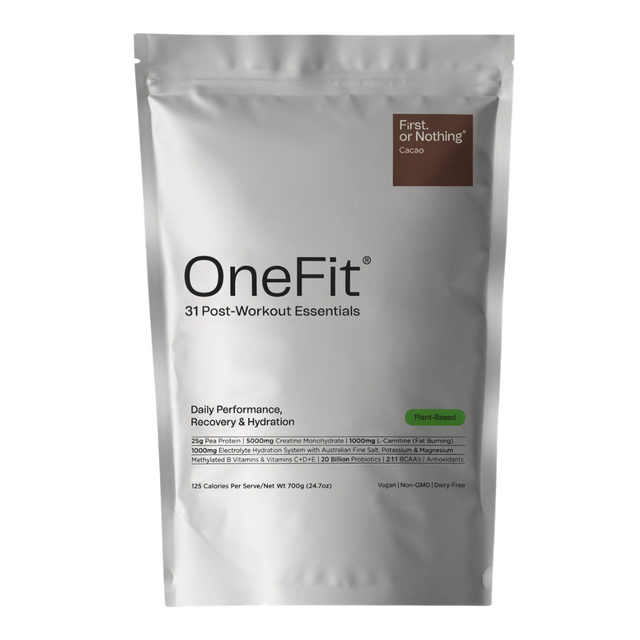 First. or Nothing - OneFit Plant Protein Pouch - Cacao