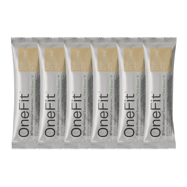 First. or Nothing - OneFit Plant Protein Sachet - French Vanilla (Pack of 6)