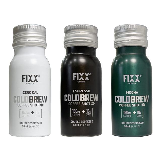 Fixx Nutrition - Coldbrew Coffee Shot 50ml - Variety Pack