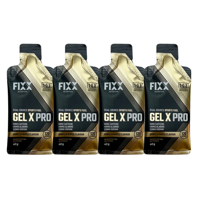 Fixx Nutrition - Gel X Pro - Vanilla Maple - 4 Pack