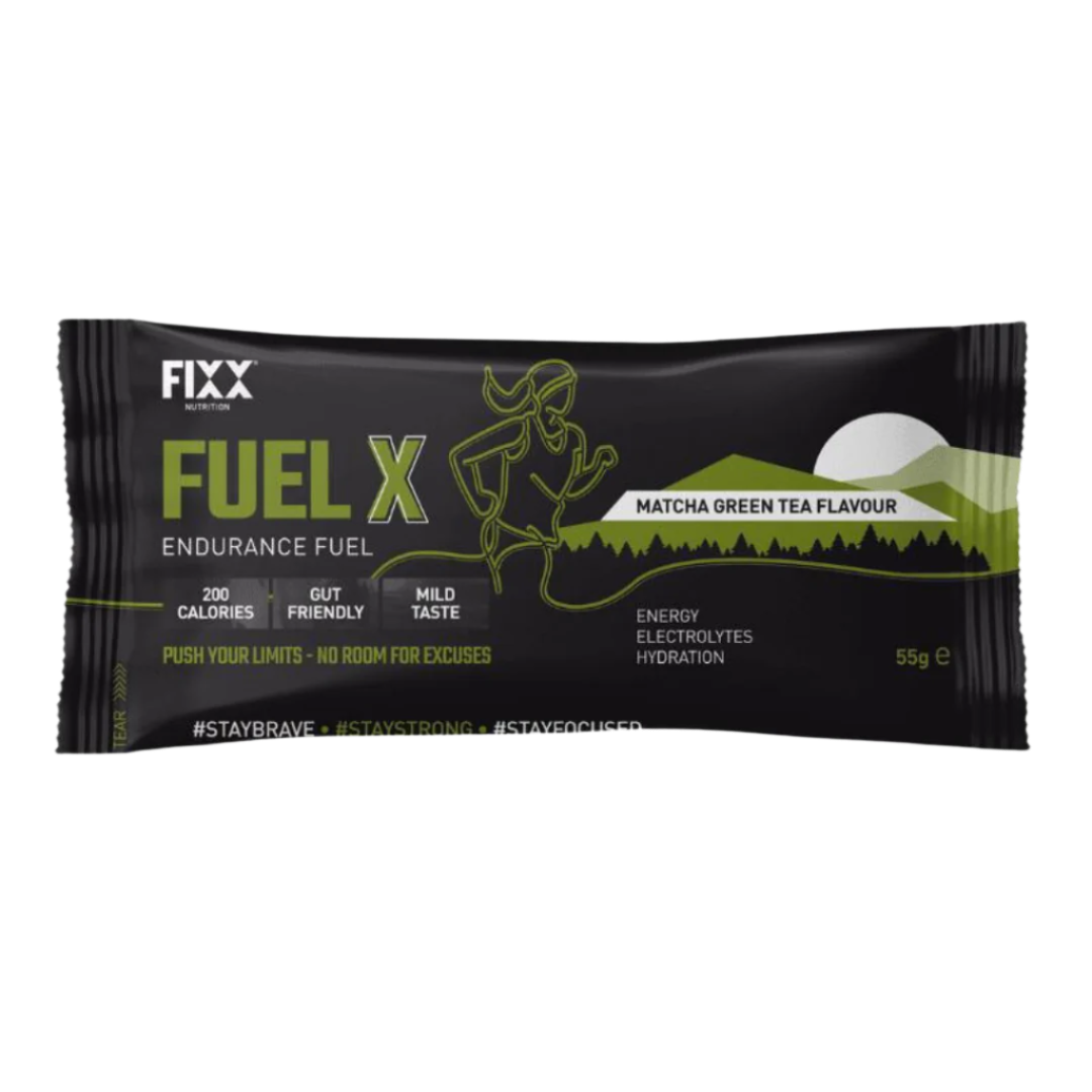 Fixx Nutrition - Fuel X Endurance Fuel Sachet - Matcha Green Tea (55g)