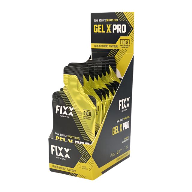 Fixx Nutrition - Gel X Pro - Lemon Sorbet - Box of 8