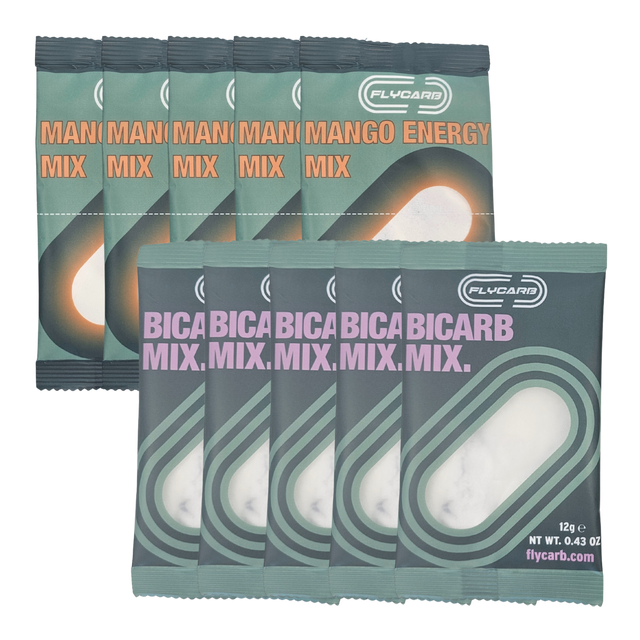 FLYCARB - BICARRB 12g Mango - Under 60kg (5 Pack)
