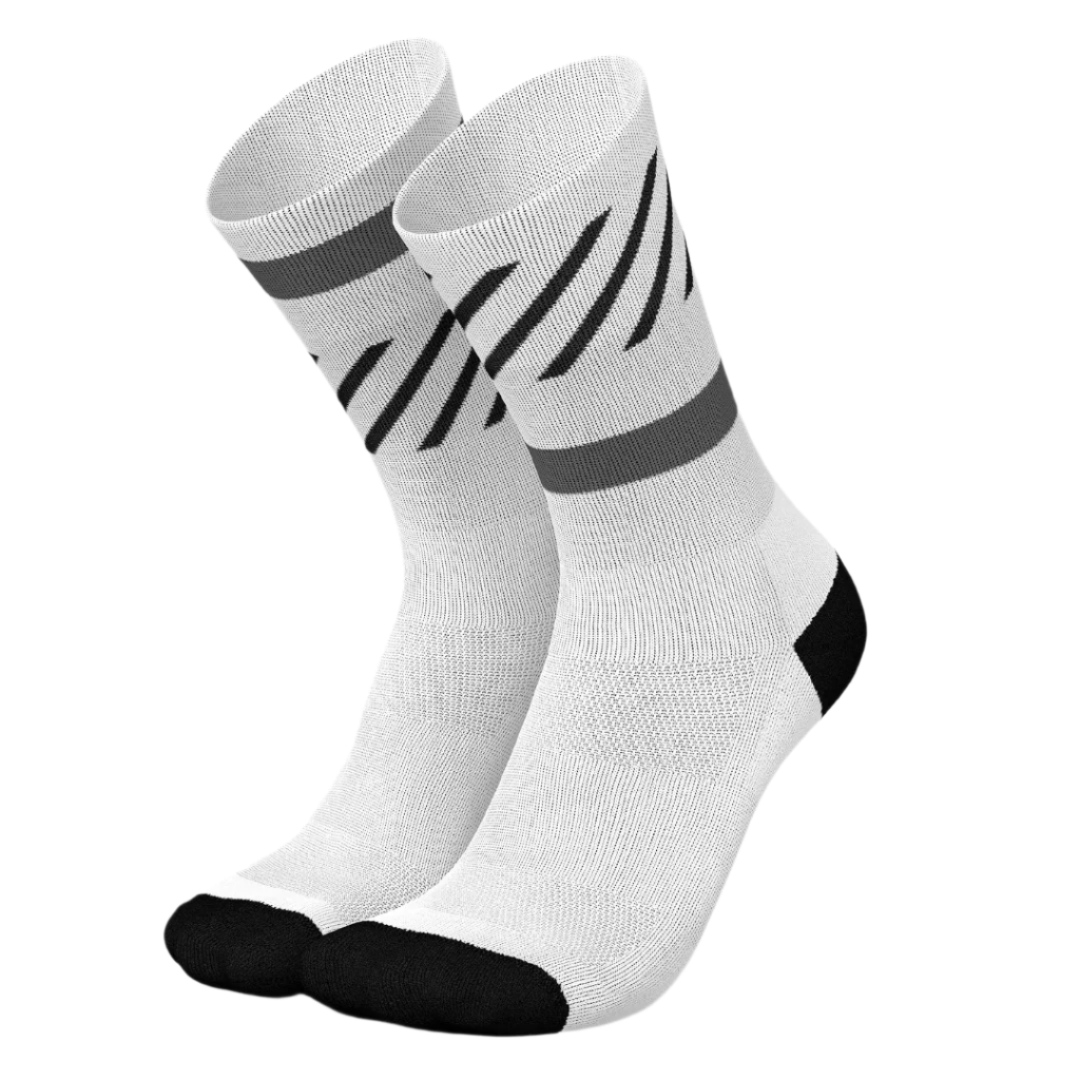 SALE - Incylence - Running Disrupts Long Sock - White