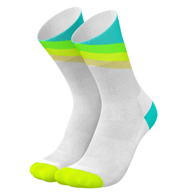 SALE - Incylence - Running Grades Long Sock - Blue Canary