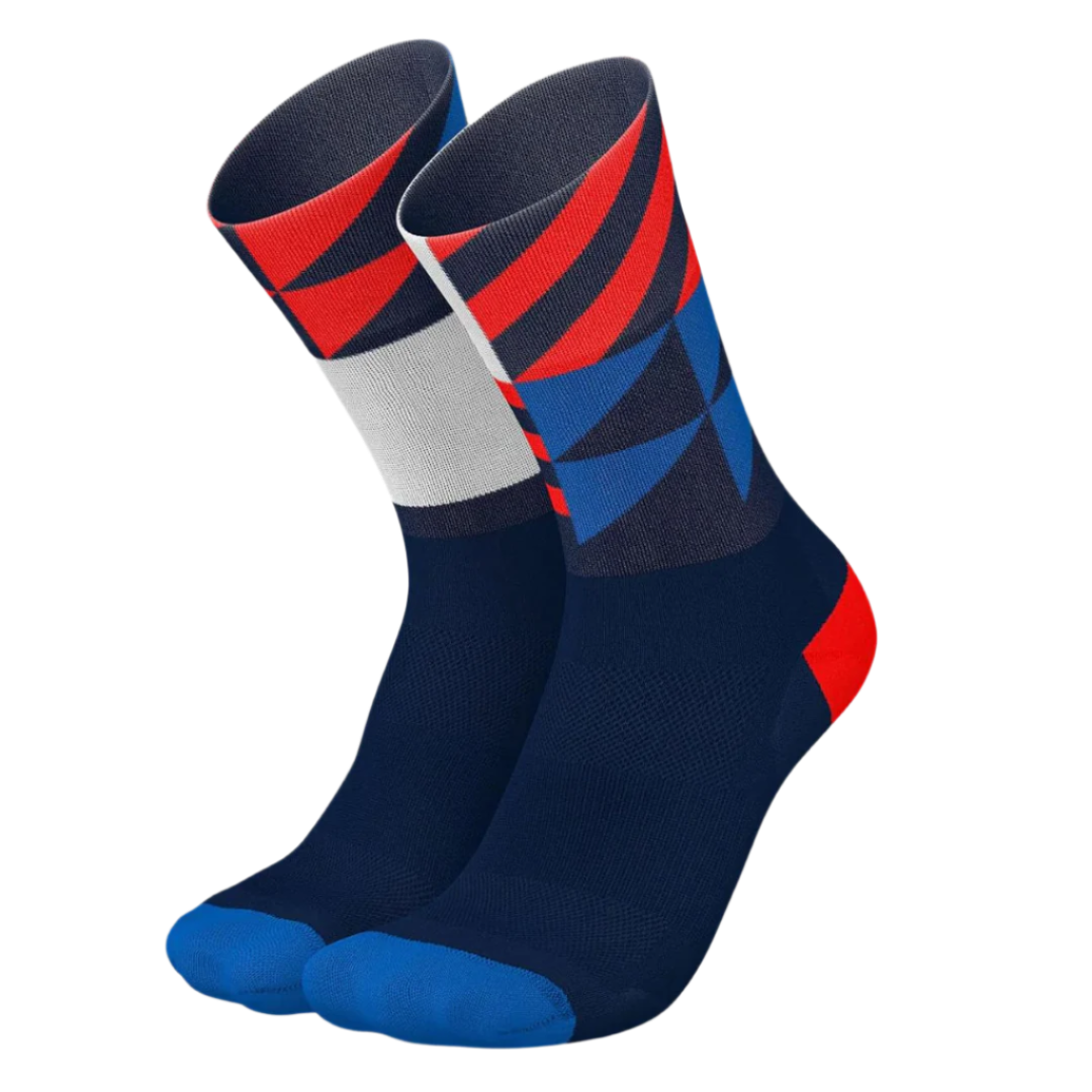 Incylence - Ultralight Elements Long Sock - Navy Blue Inferno