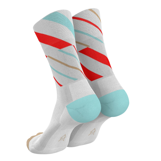 Incylence - Ultralight Angles Long Sock - Mint Inferno - Back