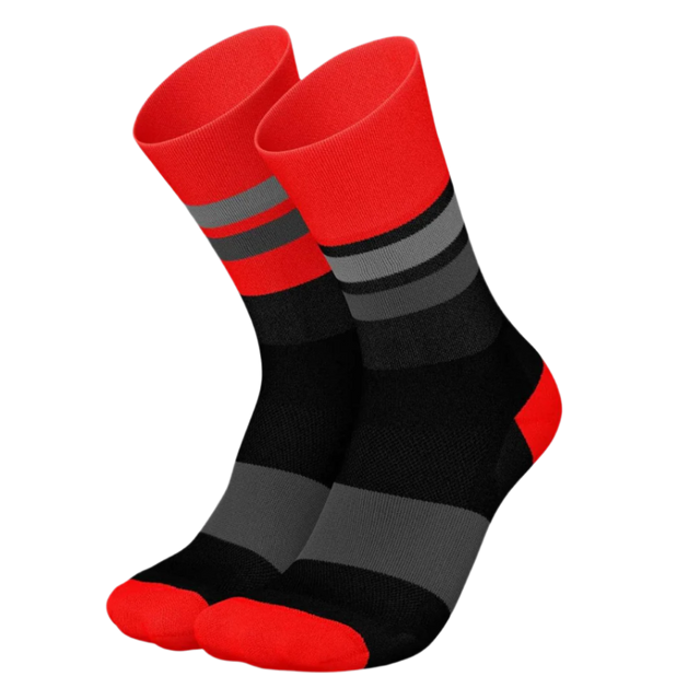 Incylence - Ultralight Tracks Long Sock - Black Inferno