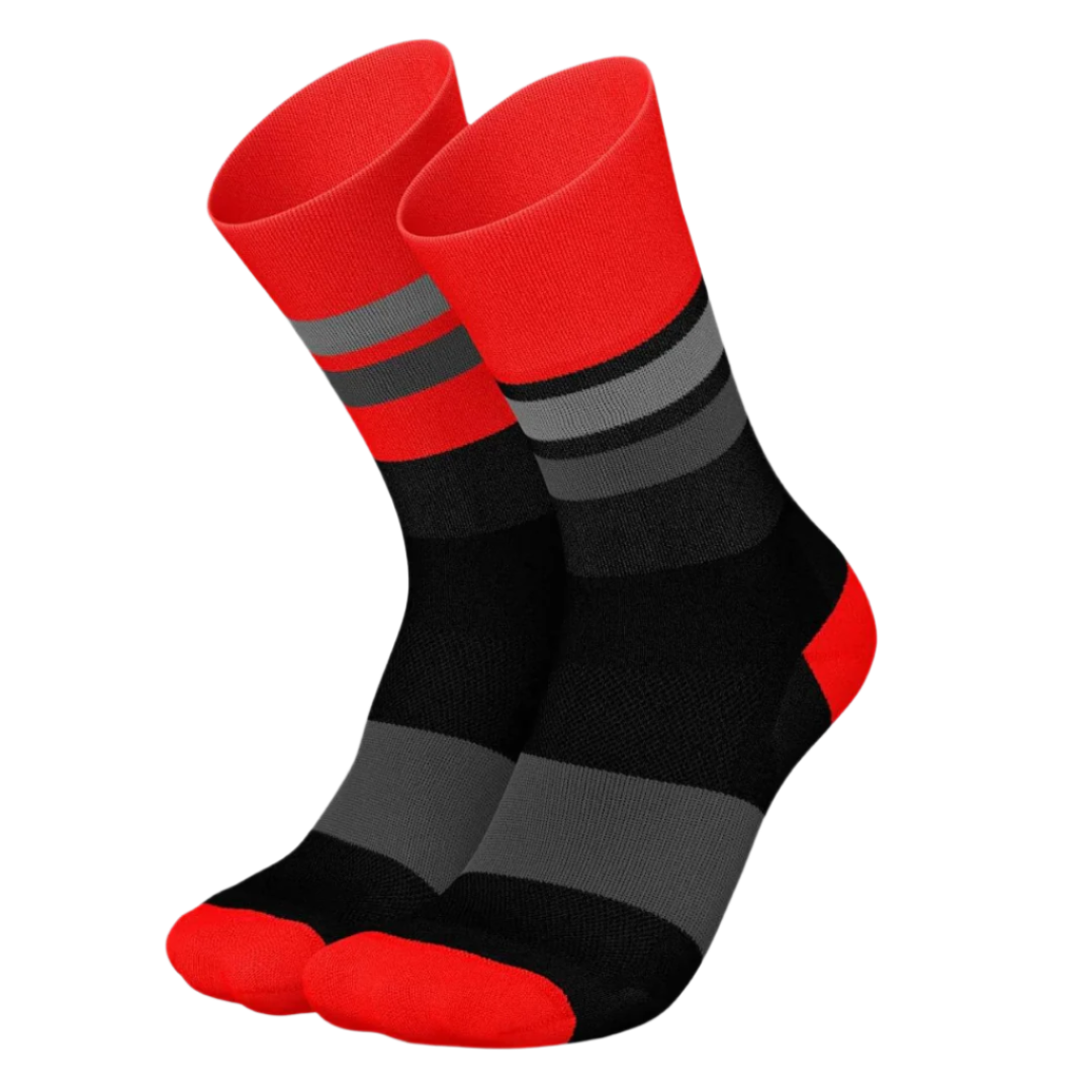 Incylence - Ultralight Tracks Long Sock - Black Inferno