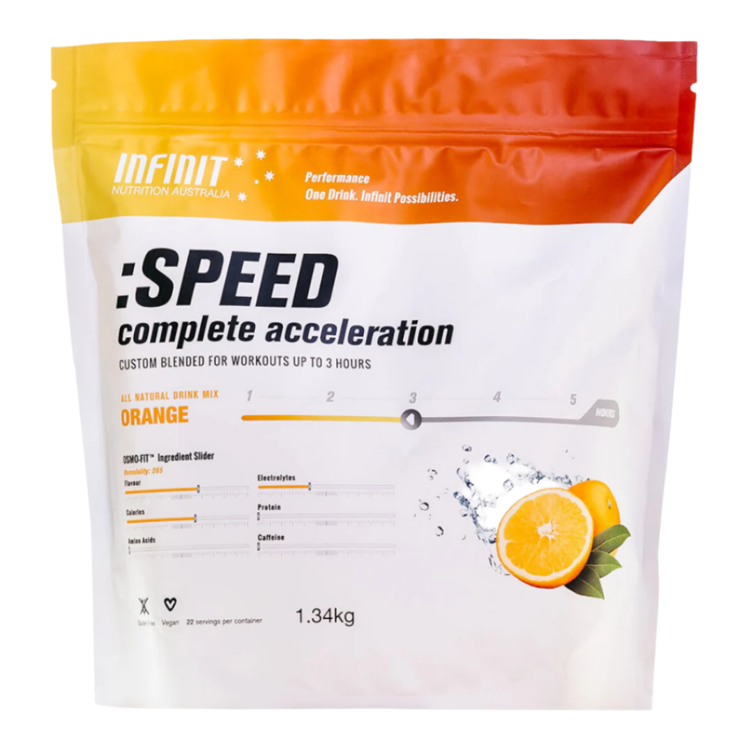 Infinit Nutrition - Speed Drink Mix Bag - Orange (1.34kg)