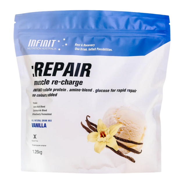 Infinit Nutrition - Repair Drink Mix Bag - Vanilla (1.26kg)