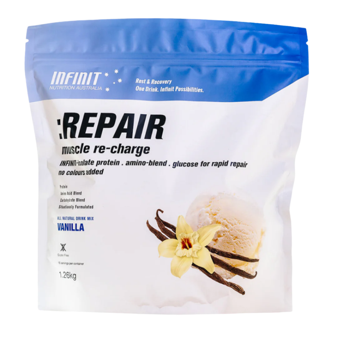 Infinit Nutrition - Repair Drink Mix Bag - Vanilla (1.26kg)