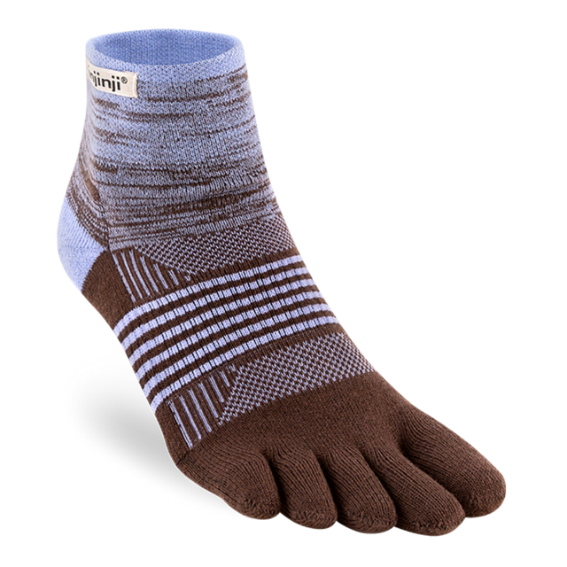 Injinji - Women's Trail Midweight Mini-Crew - Periwinkle