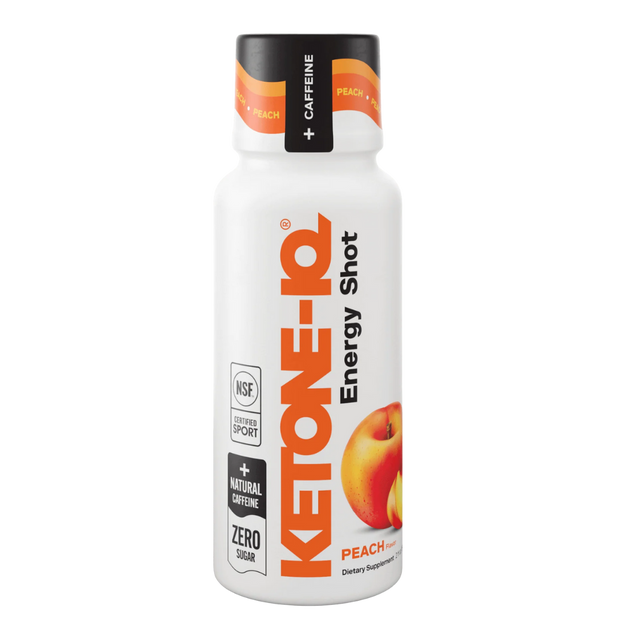 Ketone-IQ - Caffeine Shot - Peach