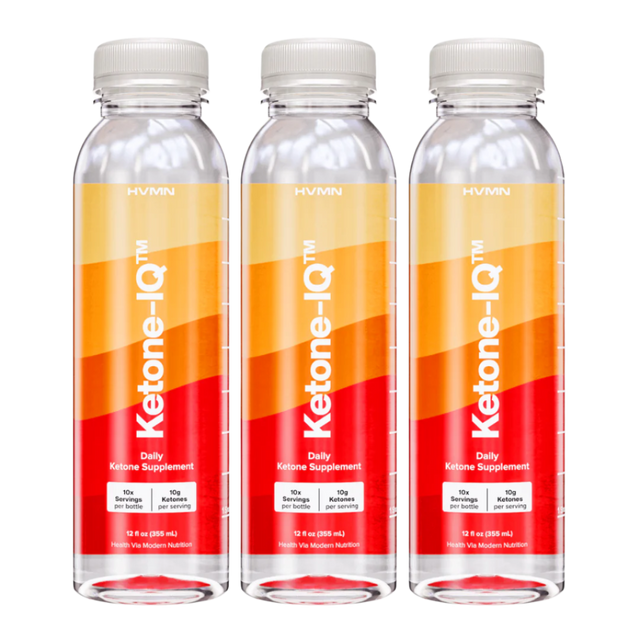 Ketone-IQ - Classic Multiserving Bottle - Original - Pack of 3