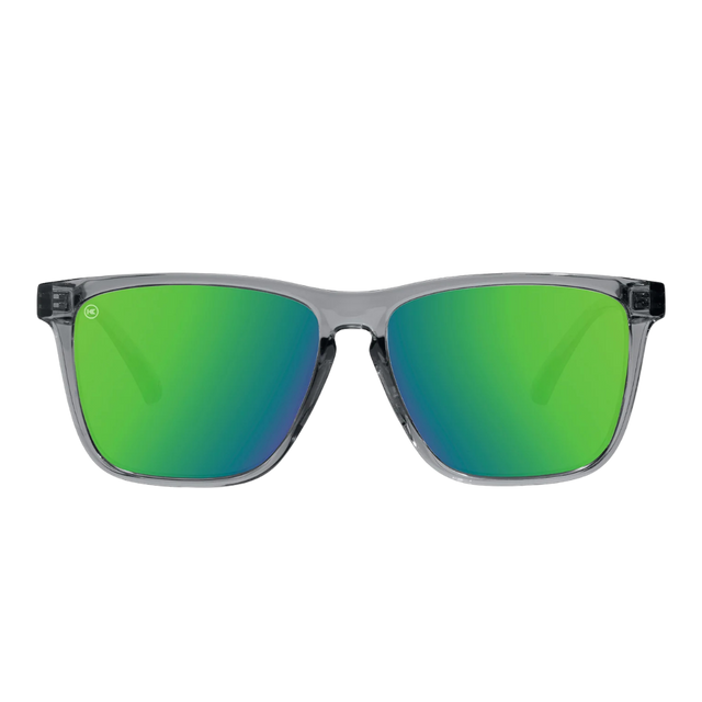 Knockaround - Fast Lanes - Clear Grey/Green Mooonshine (Front)