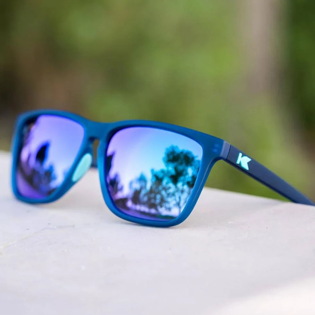 Knockaround - Fast Lanes - Rubberised Navy/Mint (Lifestyle)