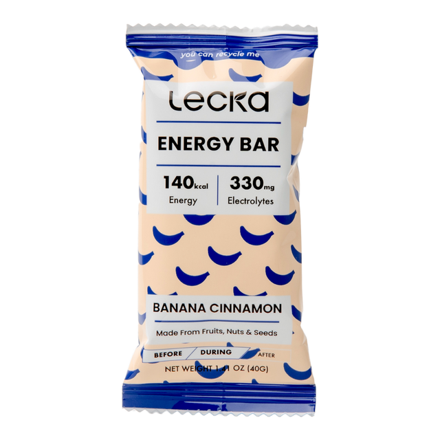 Lecka - Energy Bar - Banana Cinnamon