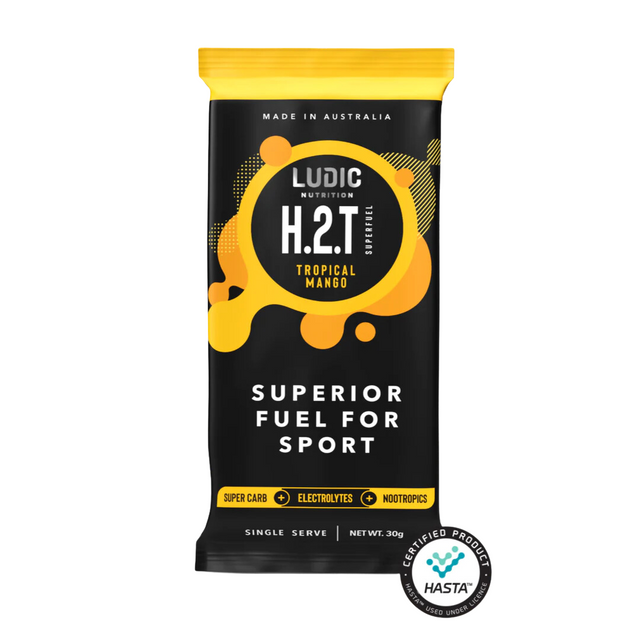 Ludic Nutrition - H.2.T Superfuel - Tropical Mango - Single Sachet (30g)