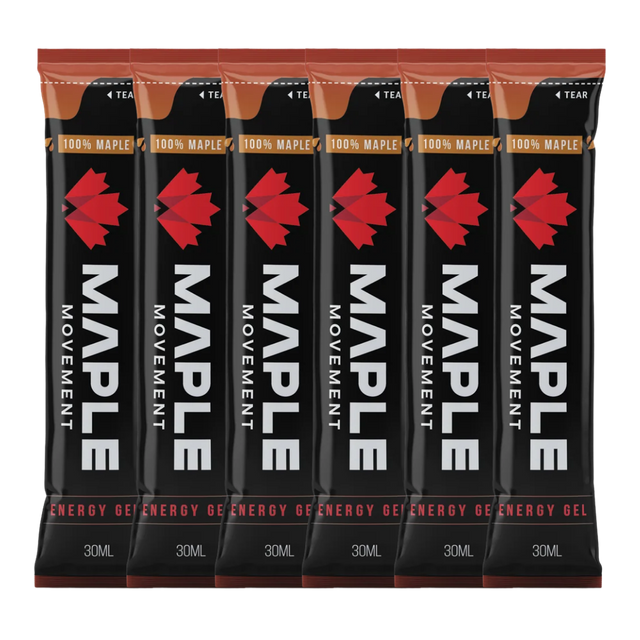 Maple Movement - Sap Fuel Energy Gel - Maple (Pack of 6)