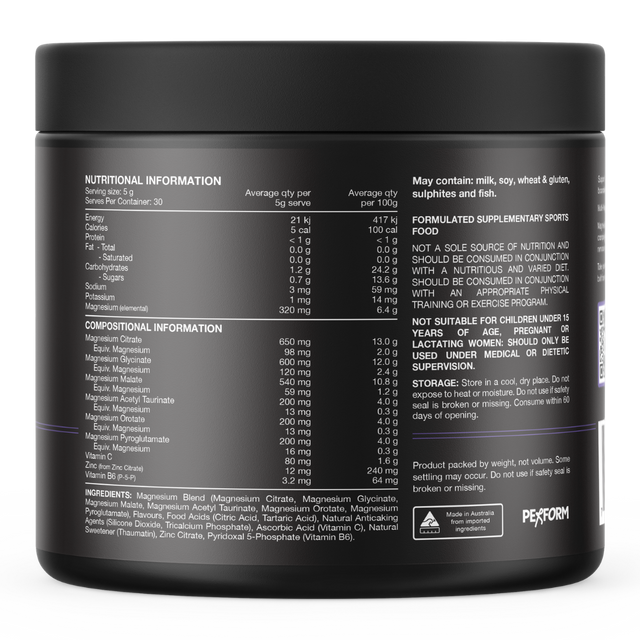 Switch Nutrition - MultiMag - Watermelon (Back)