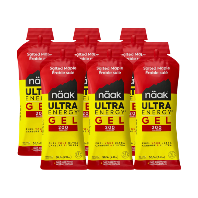 Näak - Ultra Energy Gels - Salted Maple - 6 Pack
