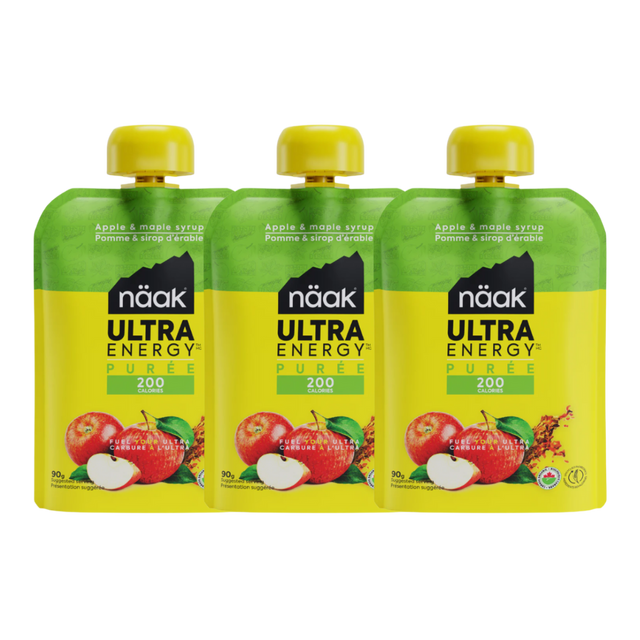Näak - Ultra Energy Puree - Apple & Maple Syrup (Pack of 3)