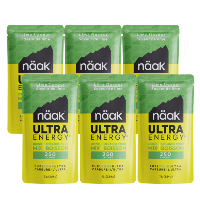 Naak - Ultra Energy Drink Mix Sachet - Lime (72g) - Box of 6