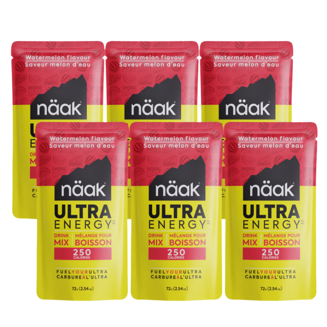 Naak - Ultra Energy Drink Mix Sachet - Watermelon (72g) - Box of 6